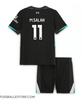 Günstige Liverpool Mohamed Salah #11 Auswärts Trikotsatzt Kinder 2024-25 Kurzarm (+ Kurze Hosen)